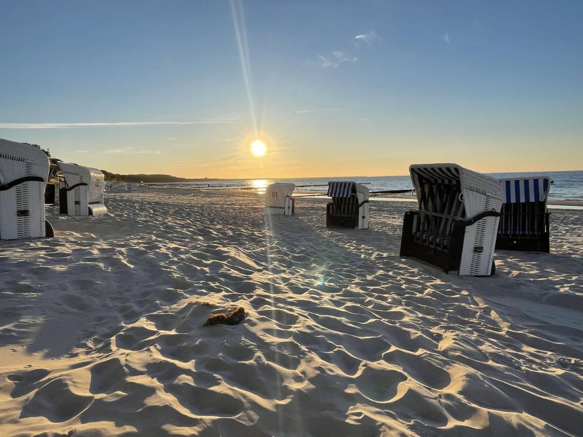 "Ab Zum Strand" Ferienwohnung Mit Balkon Цемпин Экстерьер фото