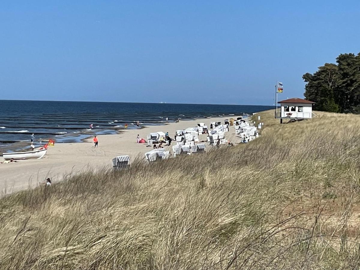 "Ab Zum Strand" Ferienwohnung Mit Balkon Цемпин Экстерьер фото