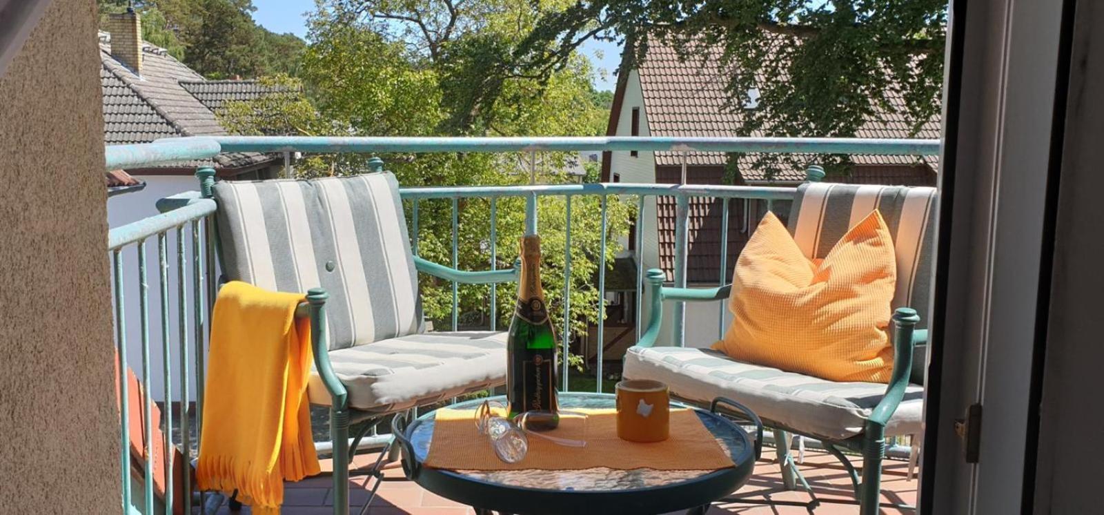 "Ab Zum Strand" Ferienwohnung Mit Balkon Цемпин Экстерьер фото