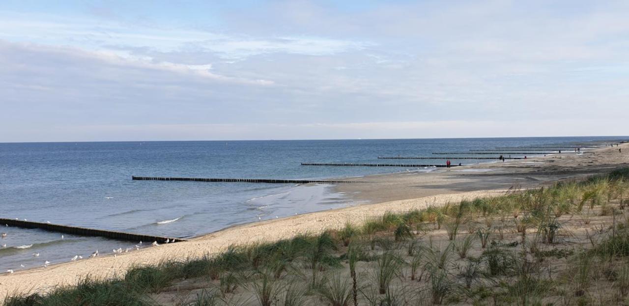 "Ab Zum Strand" Ferienwohnung Mit Balkon Цемпин Экстерьер фото